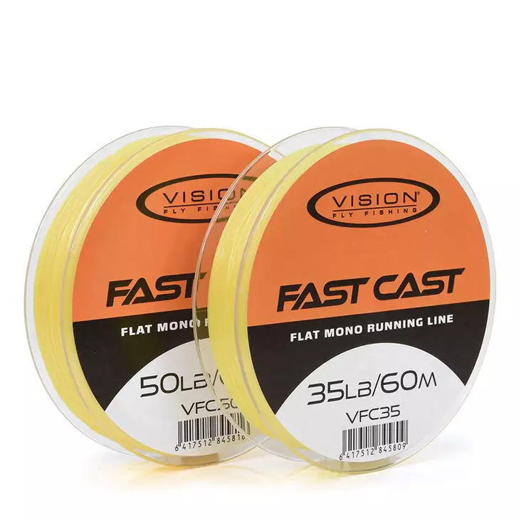 Vision Fast Cast Flat Mono Running Line 35lb 60m - Juoksusiimat - 6417512845809 - 1