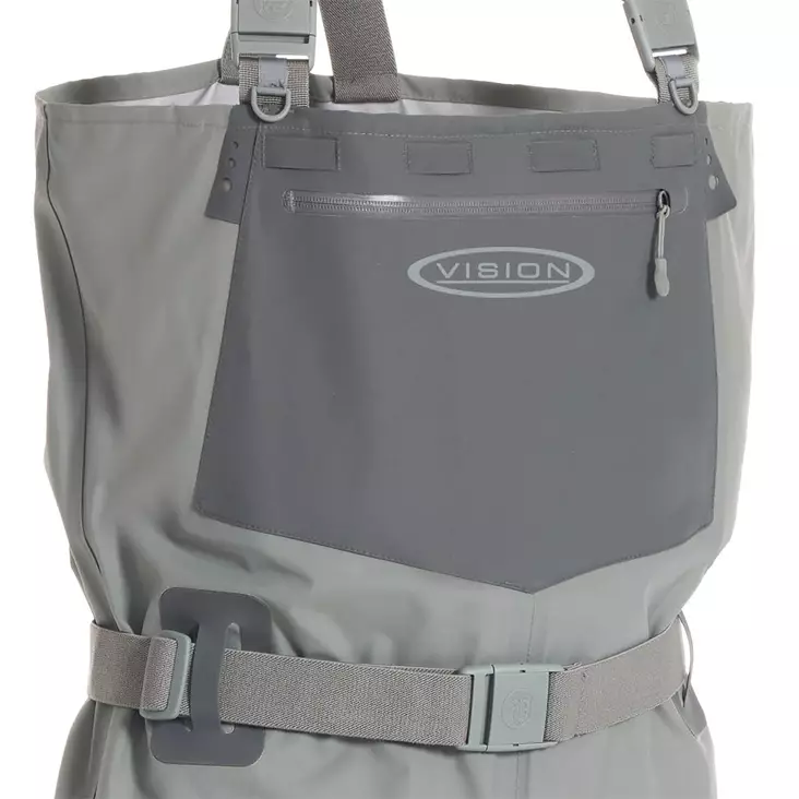Vision Koski Wader Grey L - Kahluuhousut - 6417512848459 - 1
