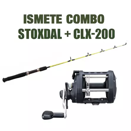 Stoxdal TNT+ Okuma CLX-200L - Ismete set, rullar och spön - 3972514692888SO - 1