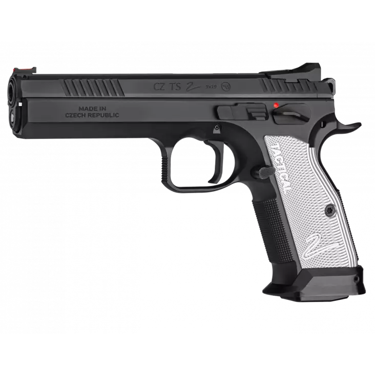CZ TS 2 9x19 Musta Harmaa - Pistoolit - 4545458494477 - 1